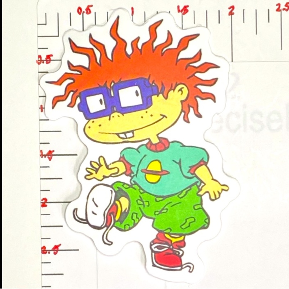 10/$10 Build Your Own Sticker Bundle: Waterproof Vinyl Rugrats Chuckie Sticker
